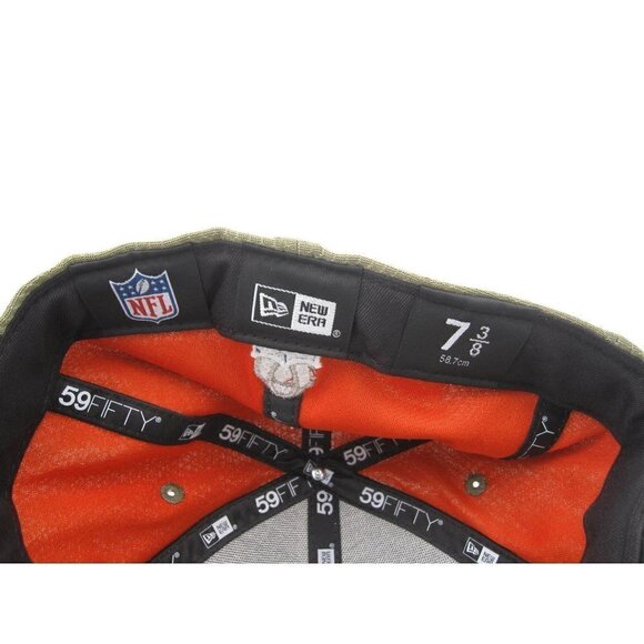 New Seattle Seahawks New Era Football Salute to Service Fitted USA Hat Sz 7 3/8 - Picture 7 of 7